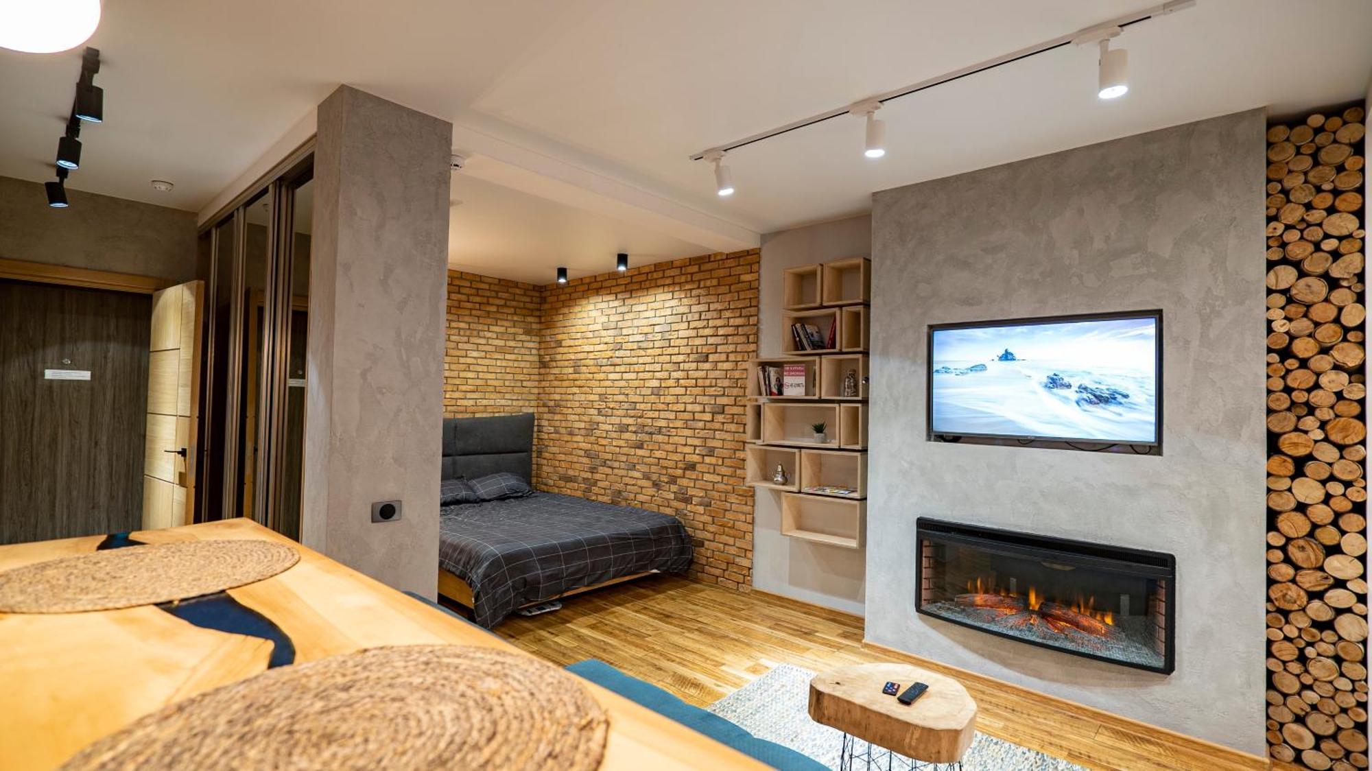 Loft Studio Near Smart Plaza Polytech, Center Киев Екстериор снимка
