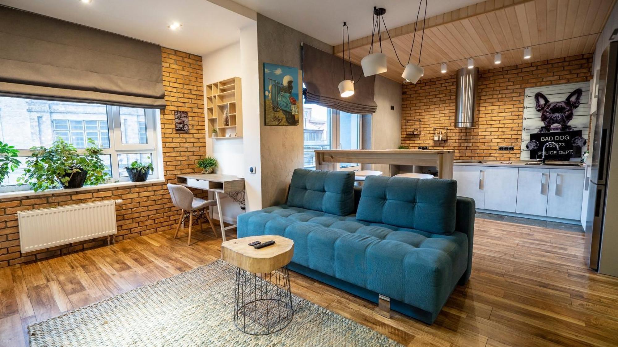 Loft Studio Near Smart Plaza Polytech, Center Киев Екстериор снимка